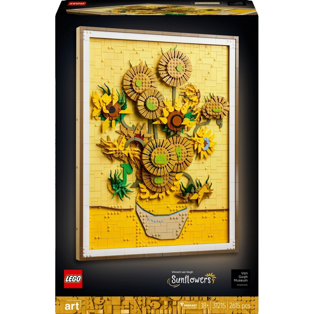 LEGO Art Vincent Van Gogh Sunflowers 31215