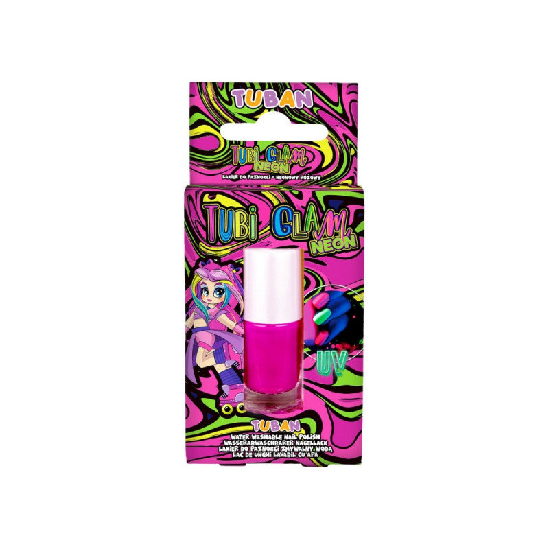 Lakier do paznokci Tubi glam neon różowy neon