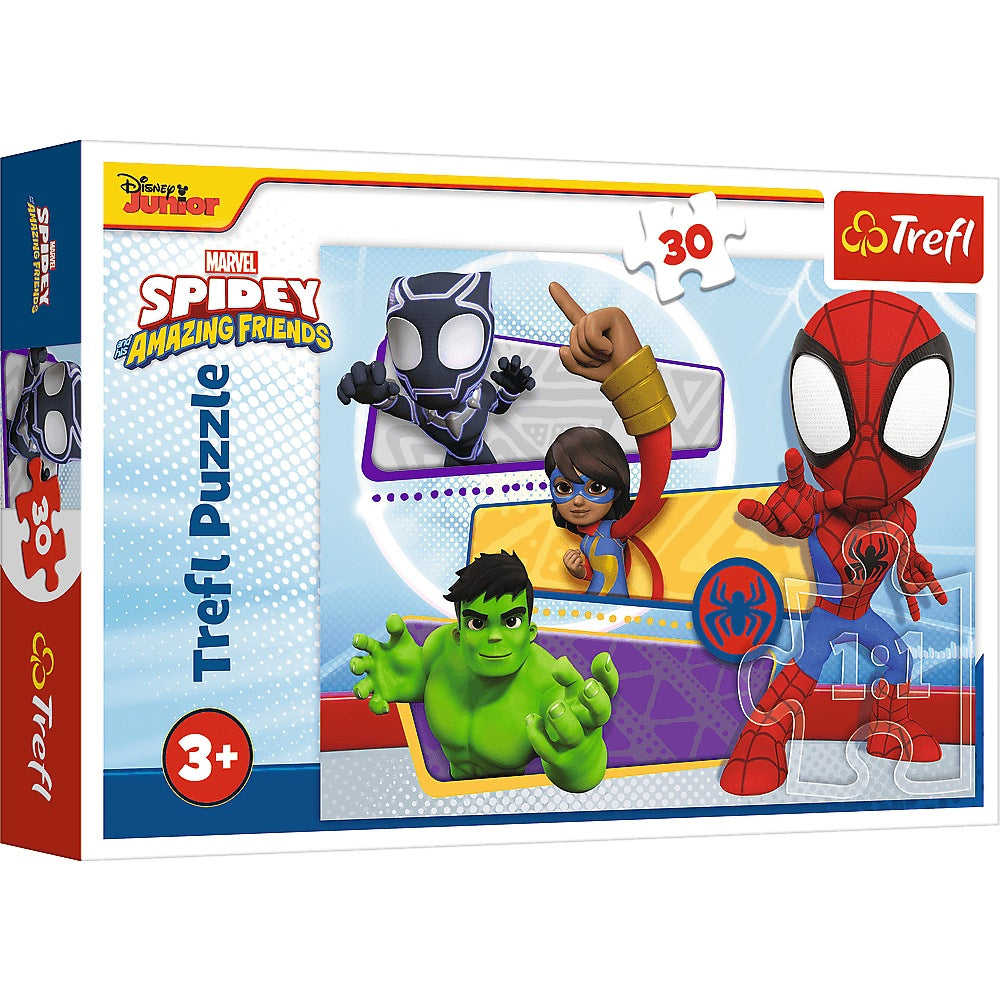 Puzzle 30 Odważny Spider-Man 18322