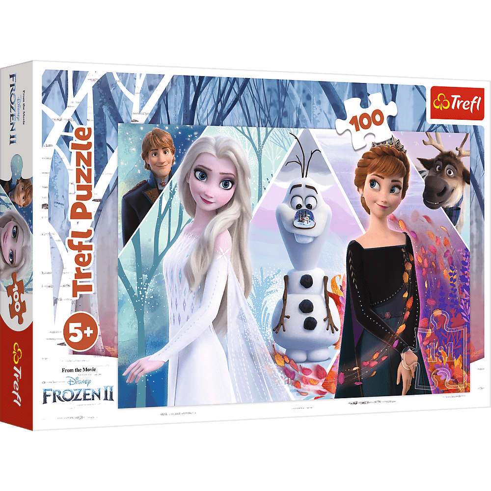 Puzzle 100 Zaczarowana Kraina Frozen 2 16418