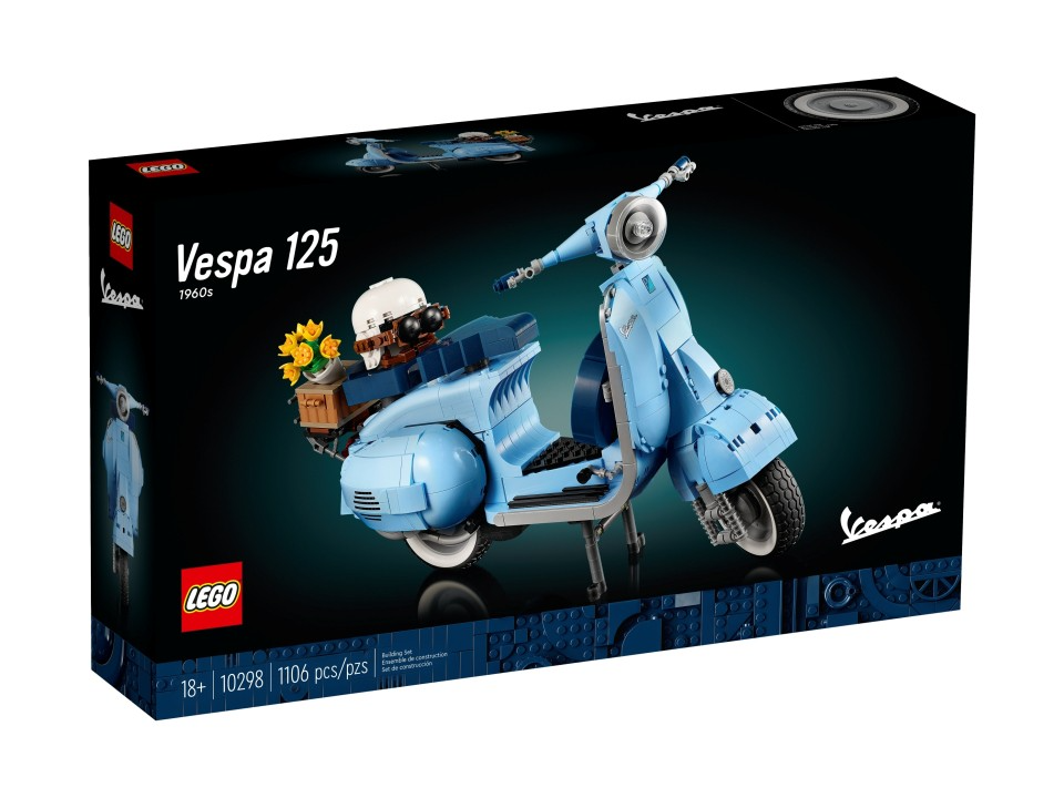LEGO Icons Expert Vespa 125 10298
