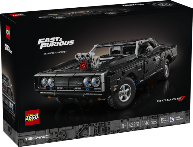 LEGO Technic Samochód Fast and Furious Dodge Charger R/T 42231