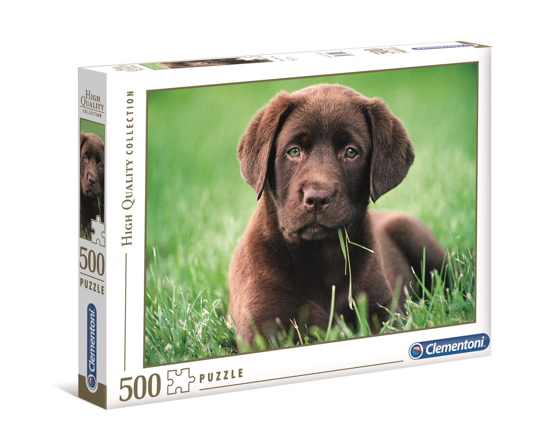 Puzzle 500 HQ Czekoladowy szczeniak 35072