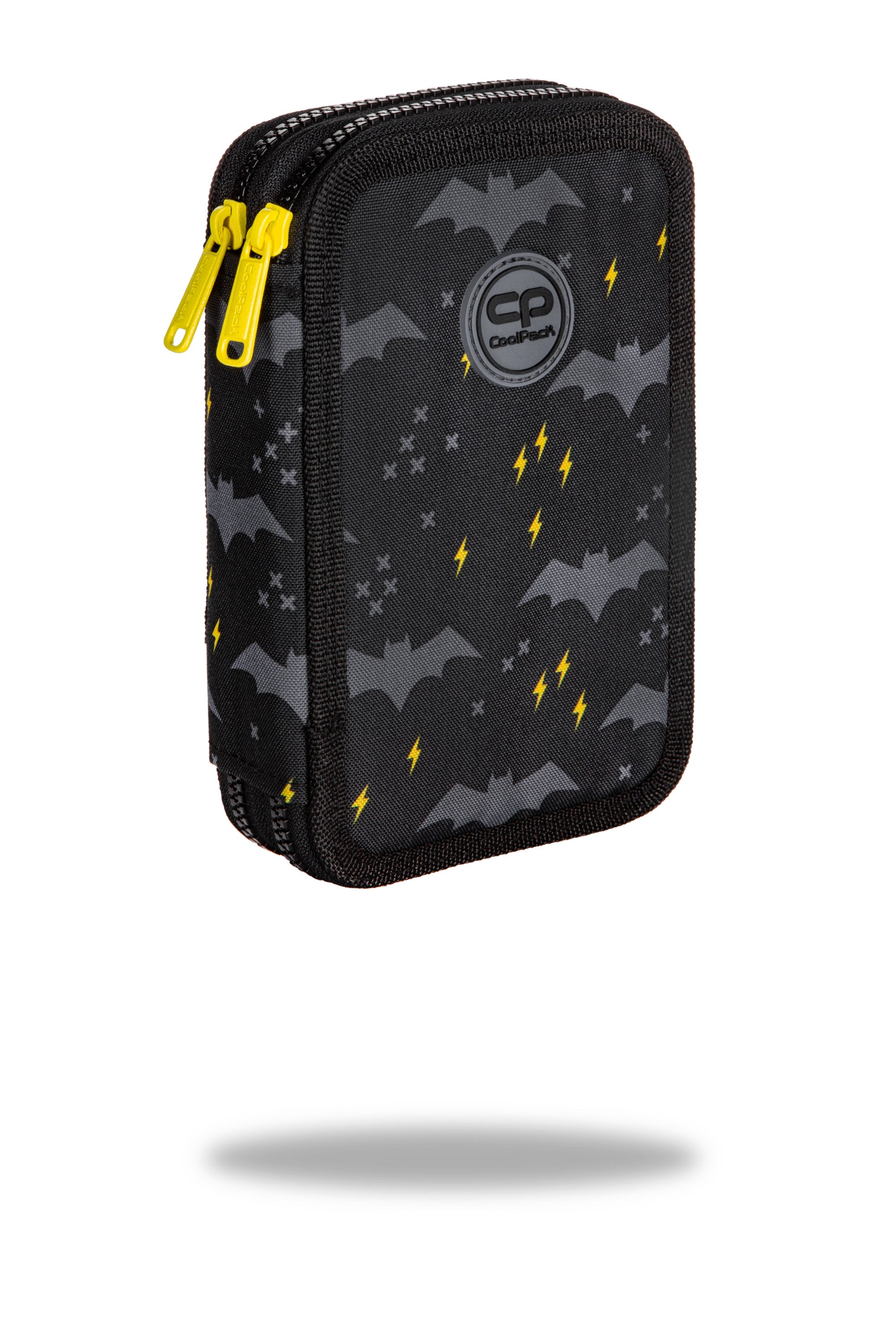 Piórnik 2-komorowy z wyposażeniem Coolpack jumper 3 dark night SK
