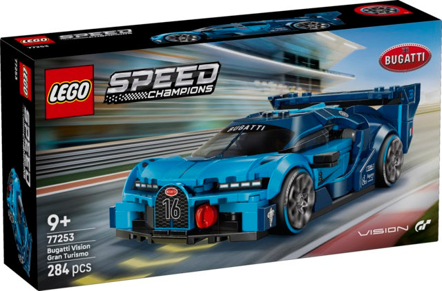 LEGO SPEED CHAMPIONS HIPERSAMOCHÓD SPORTOWY BUGATTI VISION GT 77253