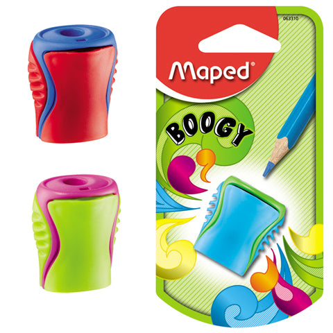 Temperówka Maped Boogy z pojemnikiem i jednym otworem 1szt.mix