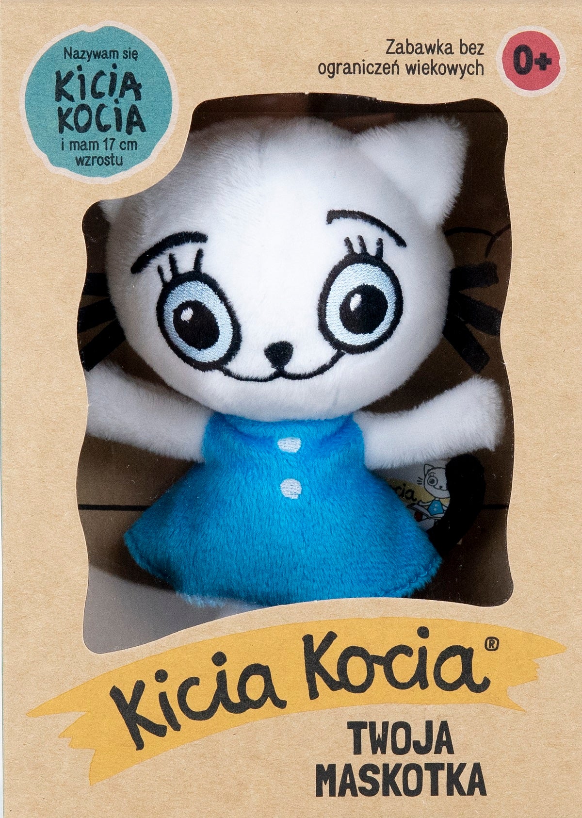 Maskotka Kicia Kocia 17 cm w pudełku