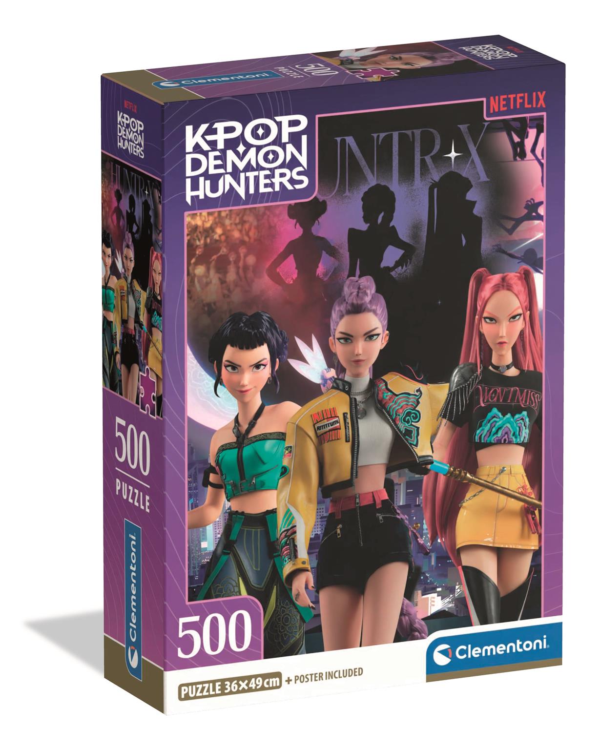 Puzzle 500 Compact K-Pop Demon Hunters 35626