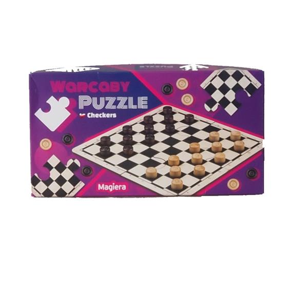 Gra Warcaby puzzle