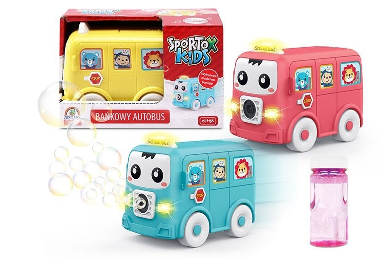Bańkowy Autobus Sportox Kids 1szt.mix
