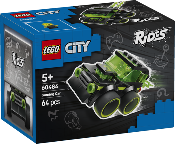 LEGO City Pojazdy Gamingowa Wyścigówka 60484