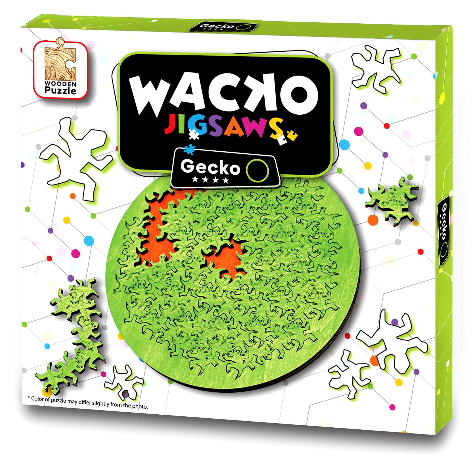 Łamigłówka Wacko Gecko 13 elementów poziom 4/4