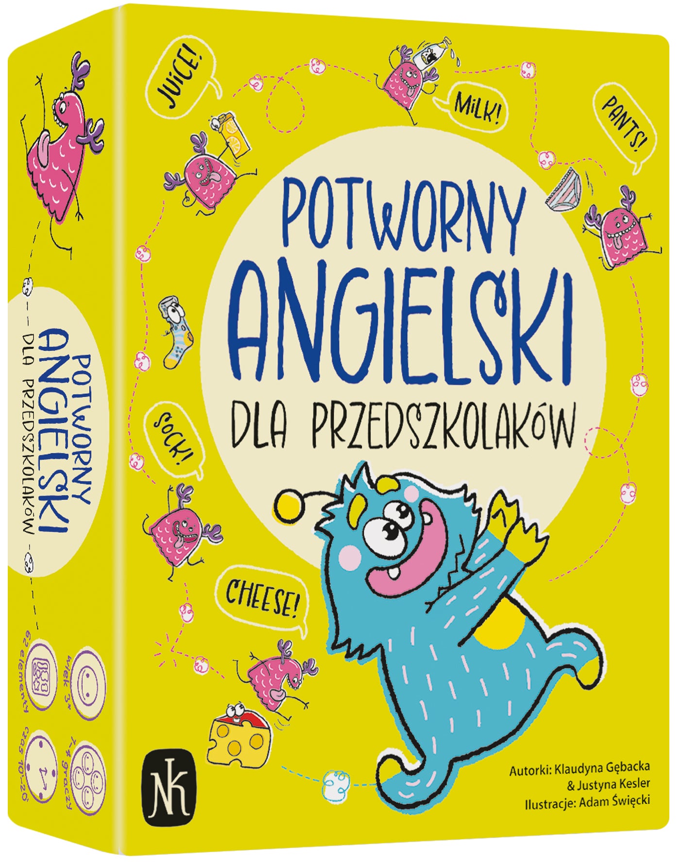 Gra Potworny Angielski dla przedszkolaków