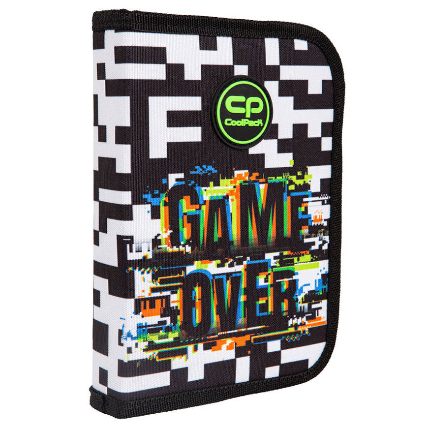 Piórnik 1-komorowy bez wyposażenia CoolPack Clipper Game Over