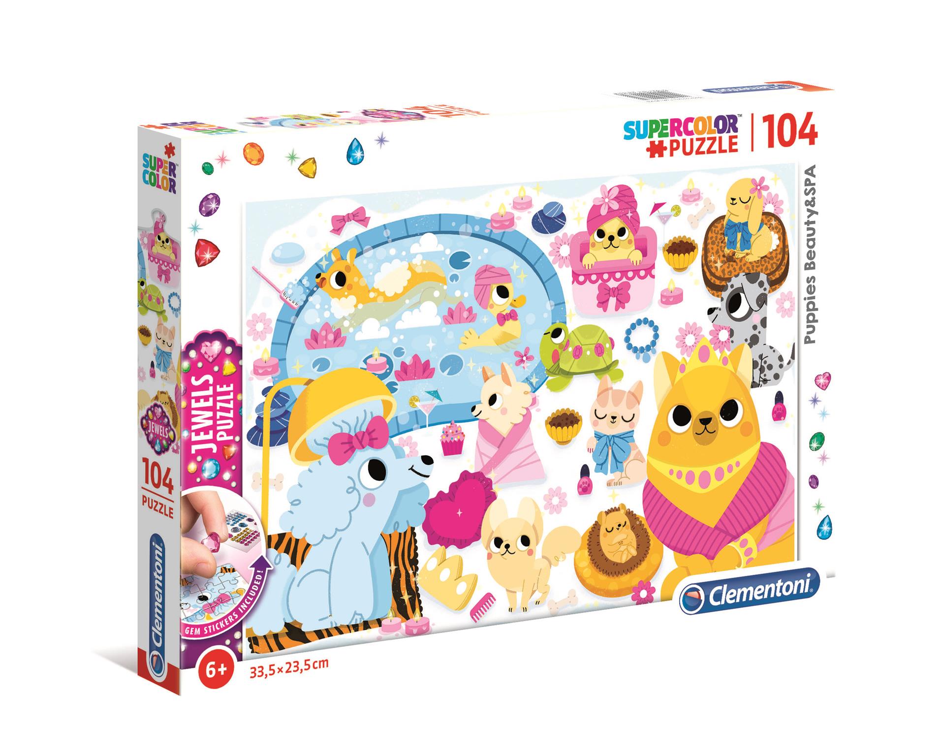 Puzzle 104 z ozdobami Pupile beauty&spa