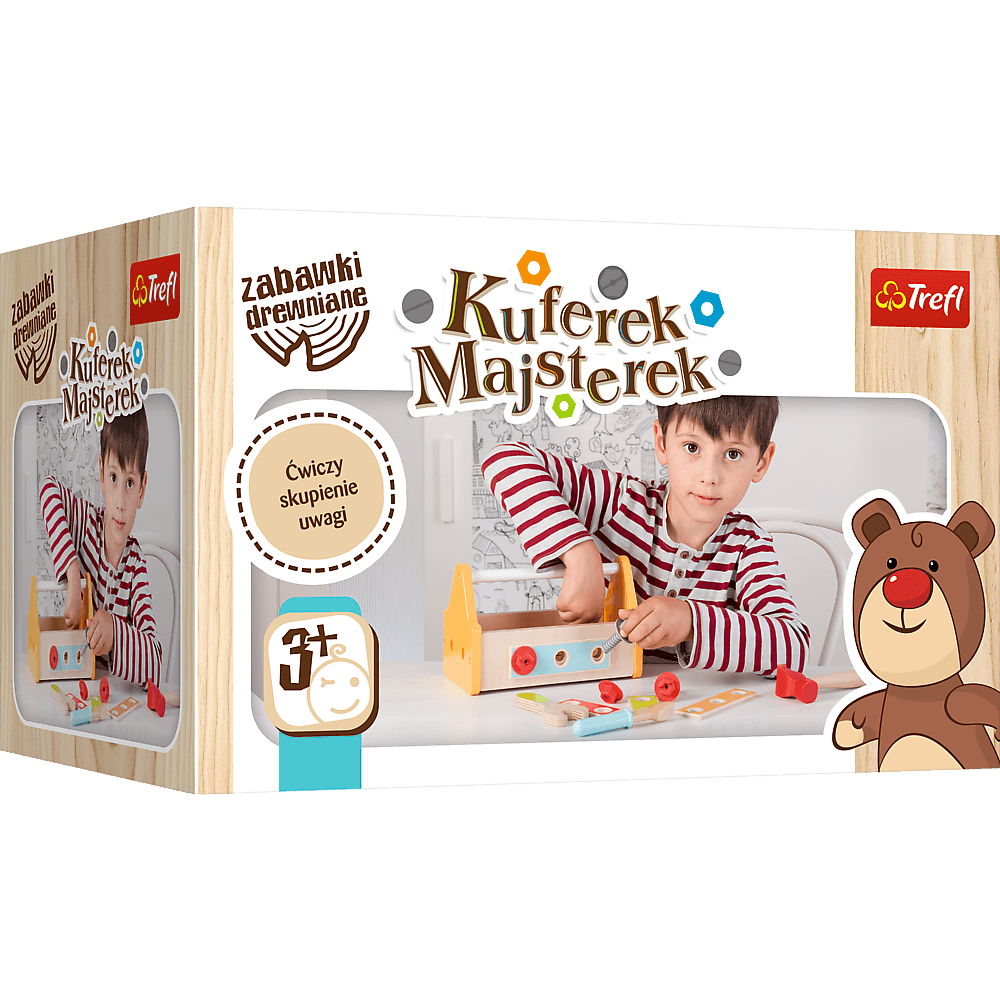 Zestaw drewniany Kuferek Majsterek 60797