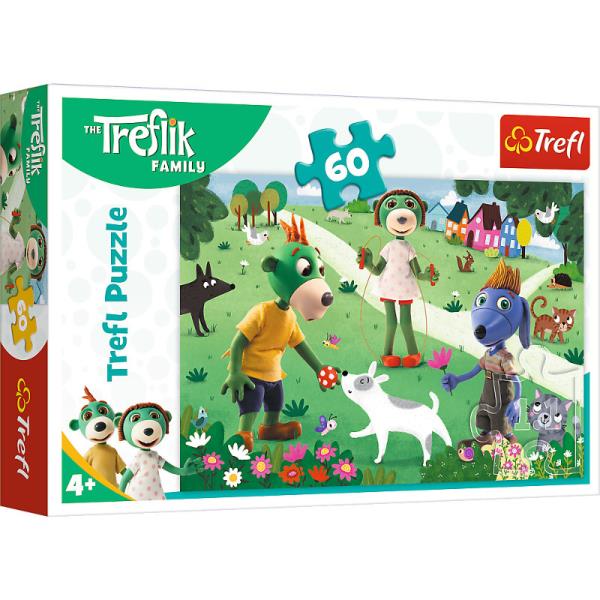 Puzzle 60 Radosny dzień Treflików 17377