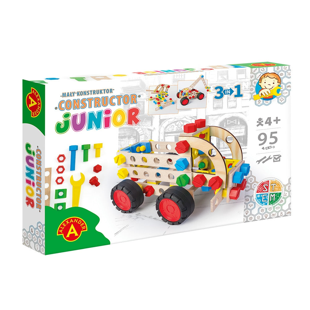 Mały konstruktor Junior Truck 3w1 95 elementów