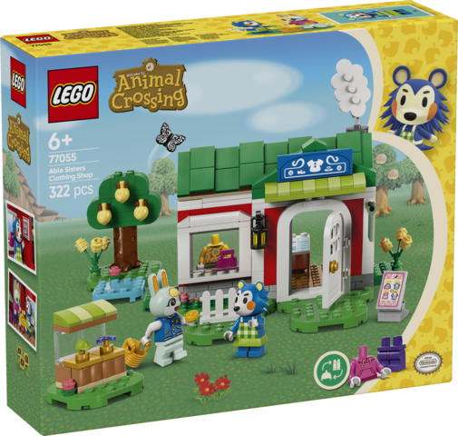 LEGO Animal Crossing Able Sisters i sklep odzieżowy 77055