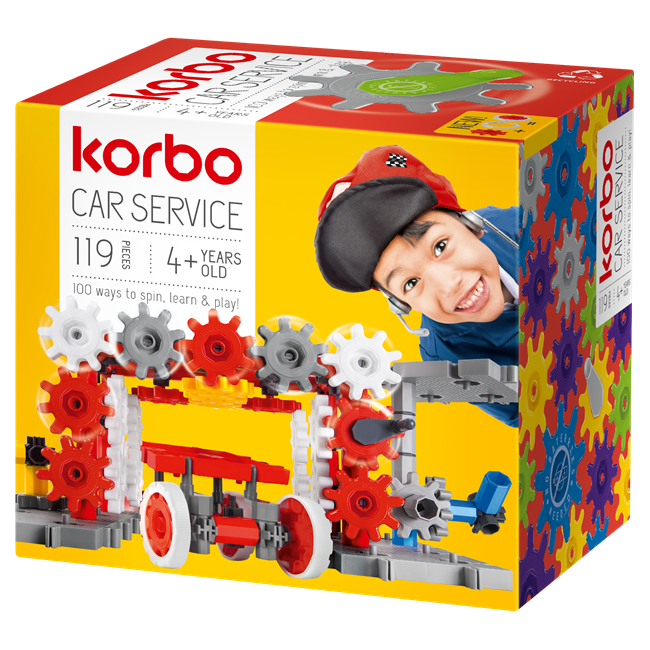 Klocki Korbo Car service 119