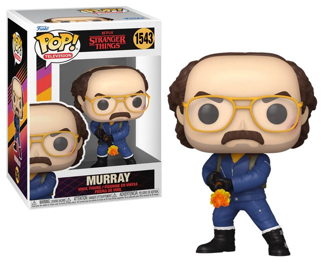 Figurka TV Stranger Things S4 Murray z miotaczem ognia Funko Pop