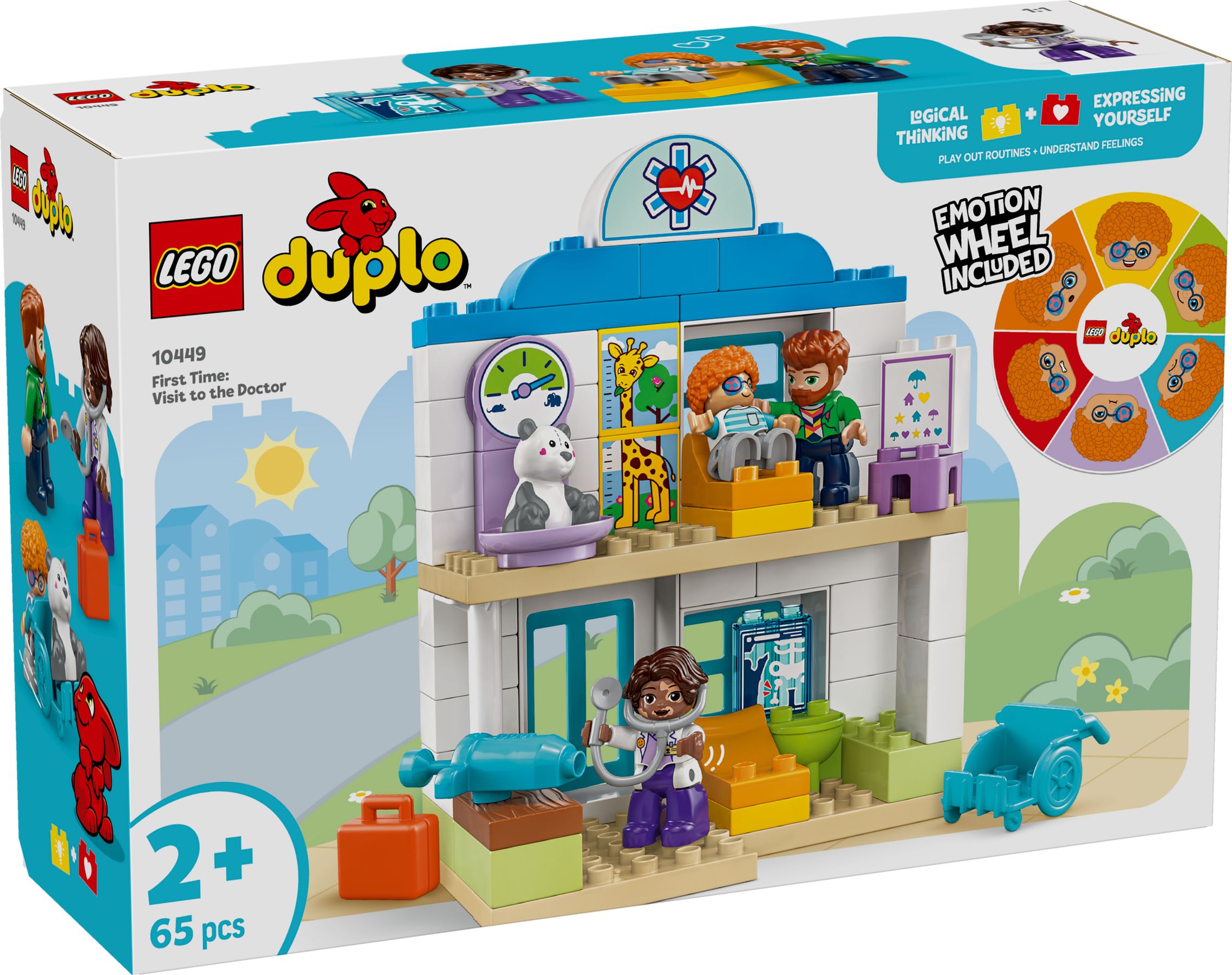 LEGO Duplo Town Pierwszy raz Wizyta u lekarza 10449