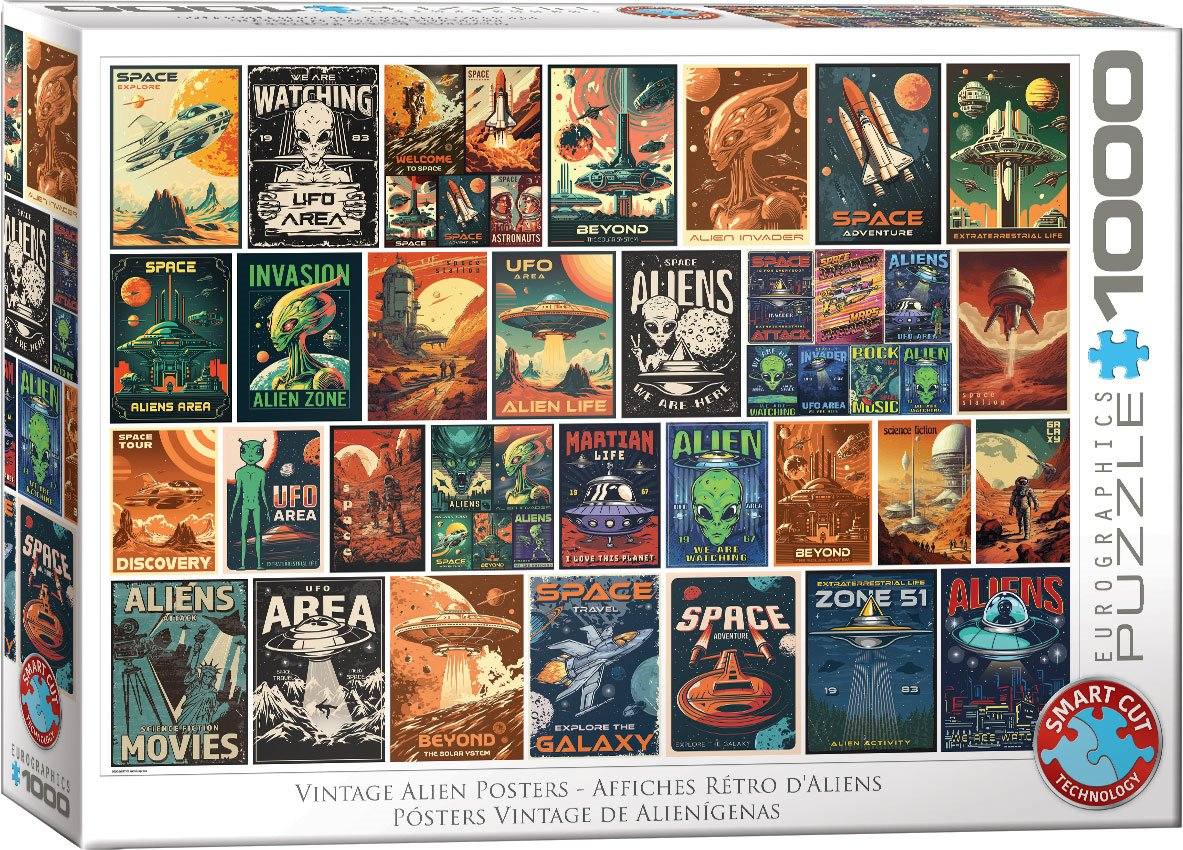 Puzzle 1000 Alien Invasion Collage 6000-5927