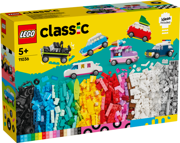 LEGO Classic kreatywne pojazdy 11036