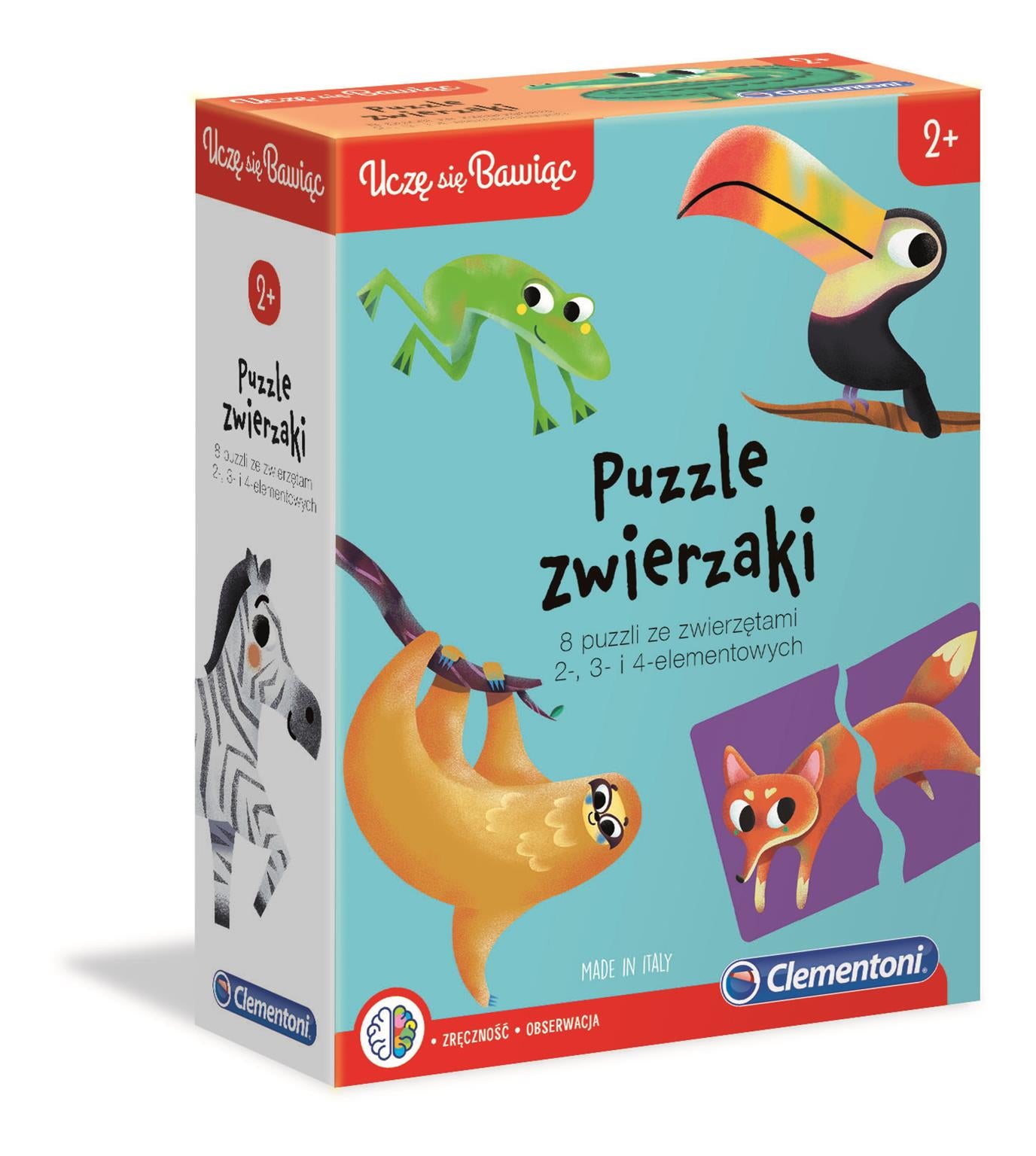 Puzzle 8 Zwierzaki 50074