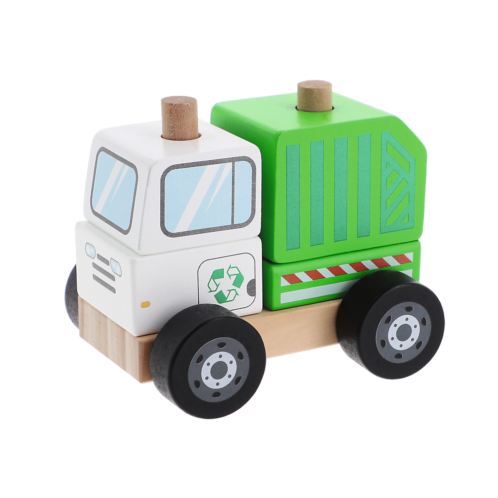 Zabawka drewniana Garbage truck 61764