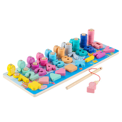 Montessori drewniana zabawka edukacyjna SP84019 AN01