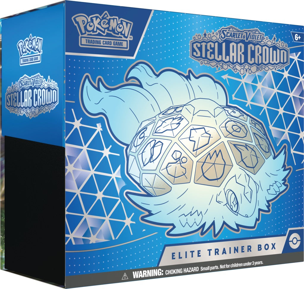 Pokemon TCG Scarlet & Violet Stellar Crowns Elite Trainer Box Bundle