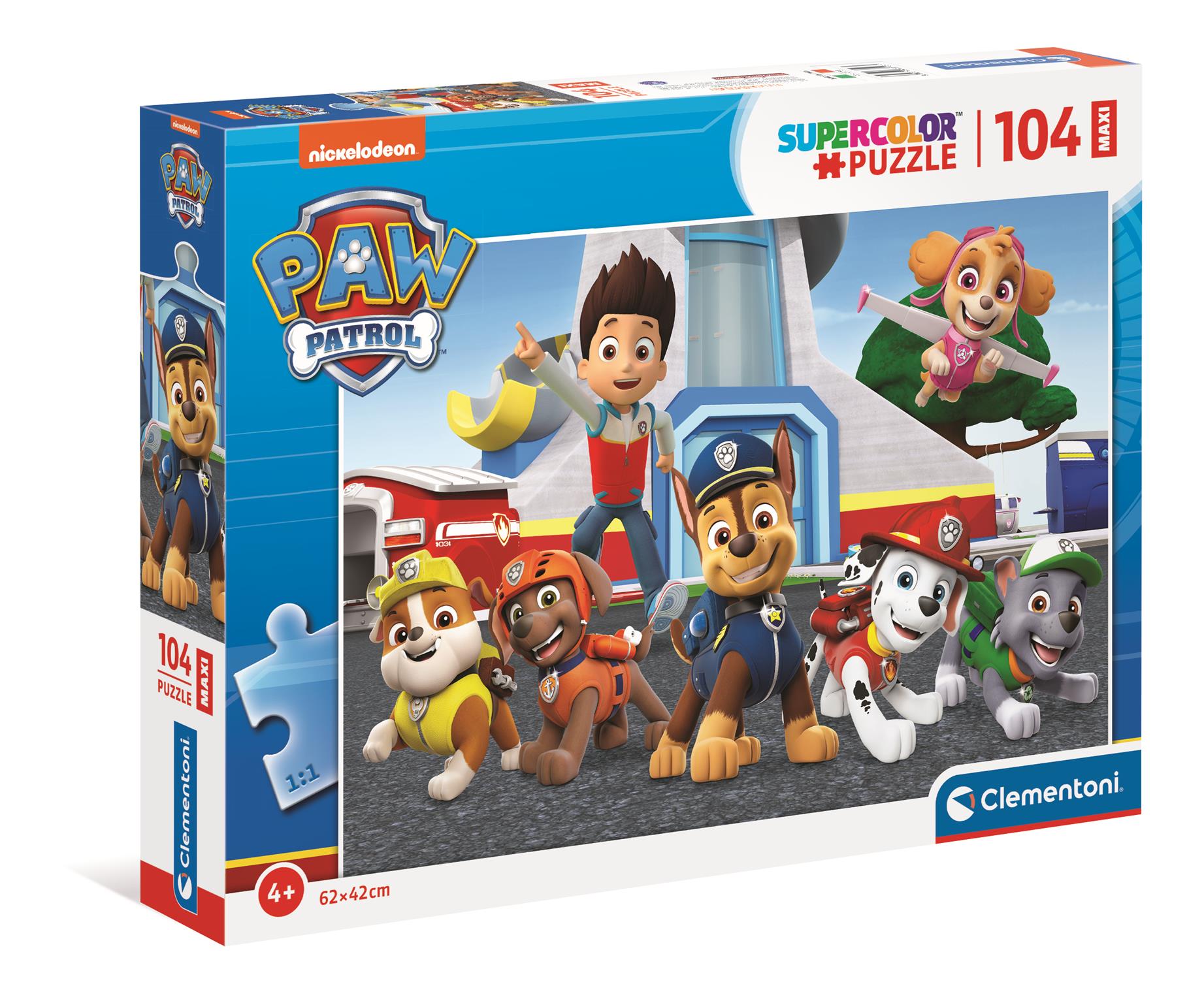 Puzzle 104 maxi super color Psi Patrol 23753
