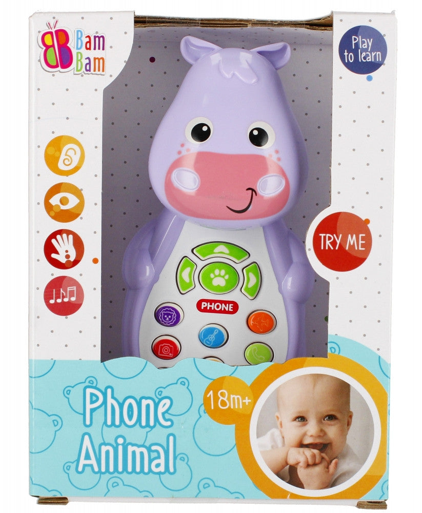 Muzyczny telefon Hipopotam BamBam
