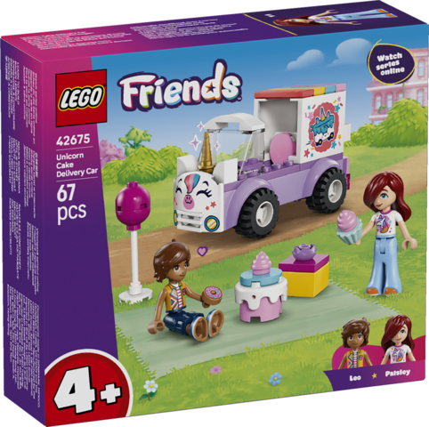 LEGO Friends Jednorożcowa dostawa tortu 42675