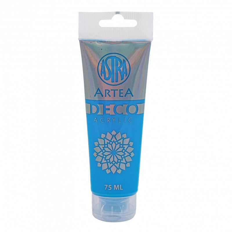 Farba akrylowa Deco Artea 75 ml tuba neonowy niebieski