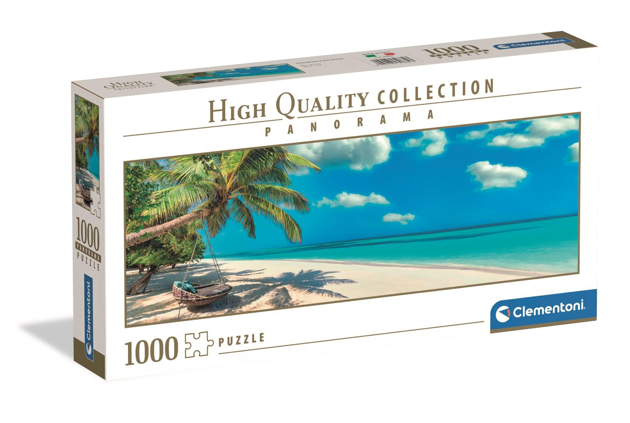 Puzzle 1000 Panorama HQ Swinging by the ocean 39884