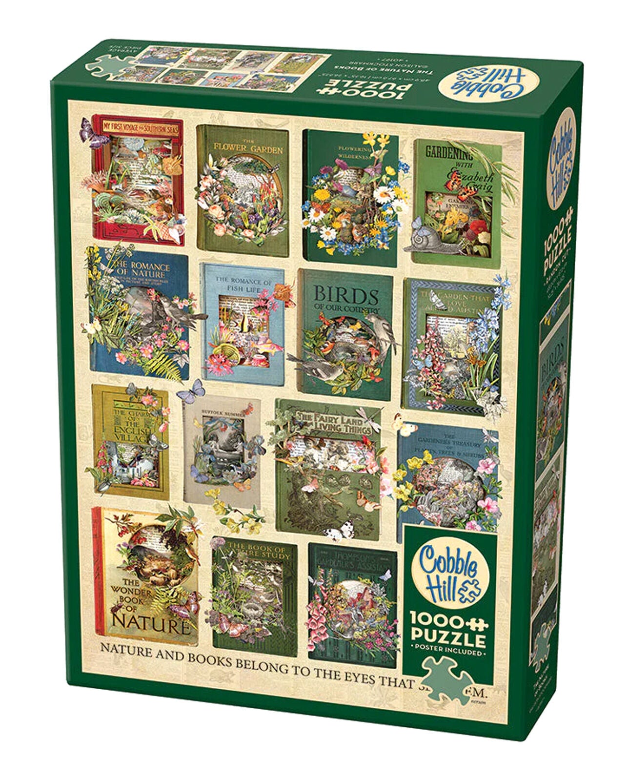 Puzzle 1000 Książki przyrodnicze 113125