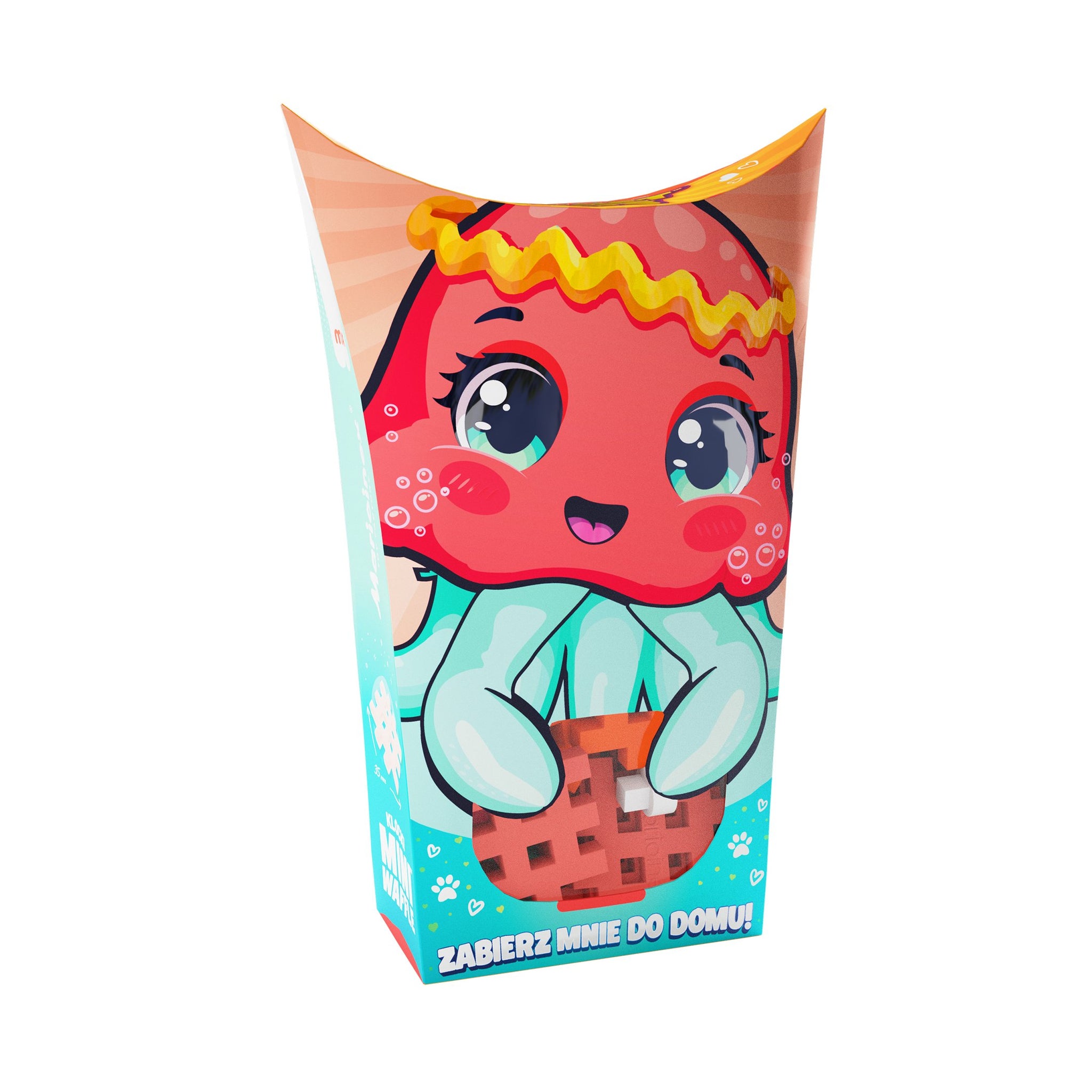 Klocki konstrukcyjne mini Pocket Pets Meduza 25 elementów