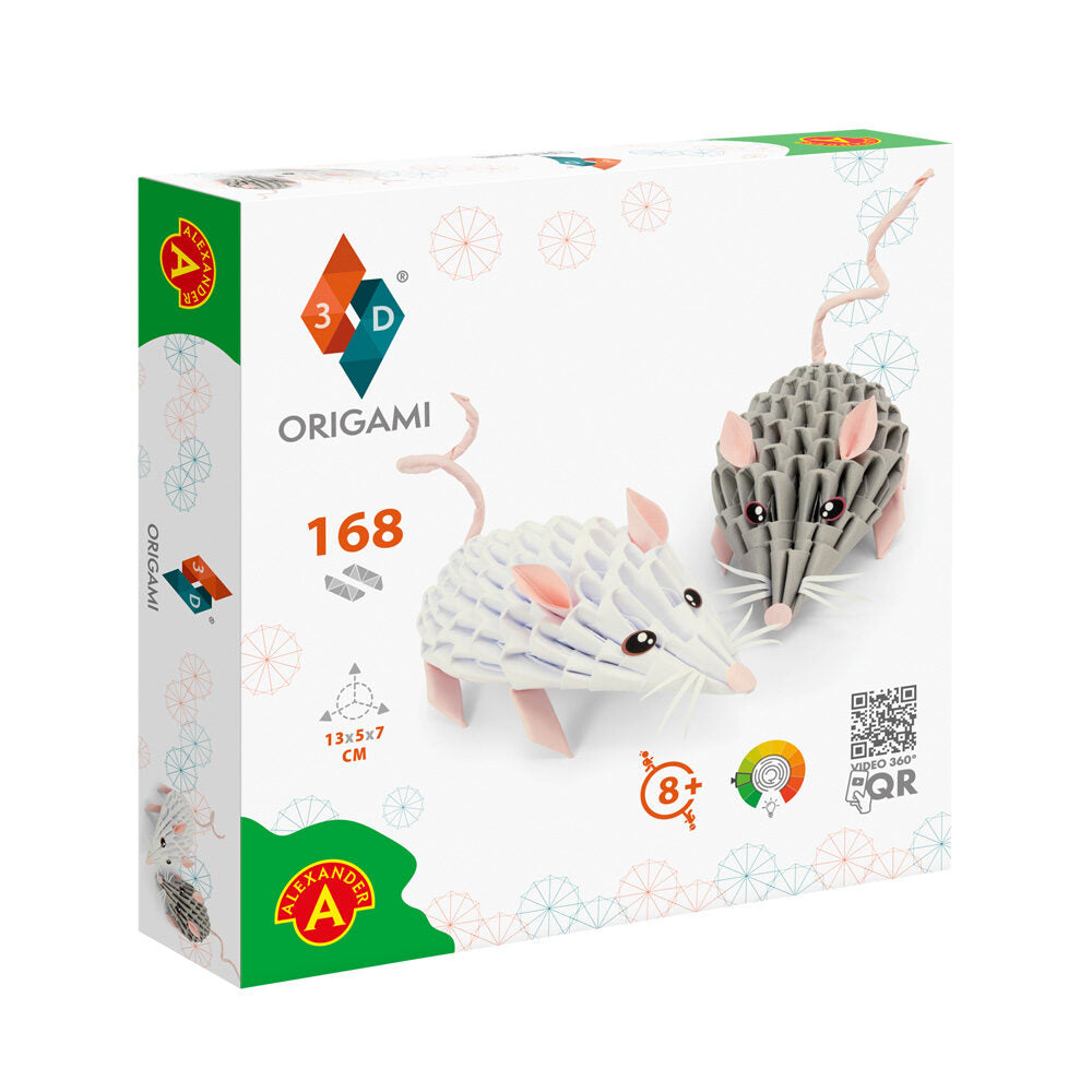 Origami 3D Myszki