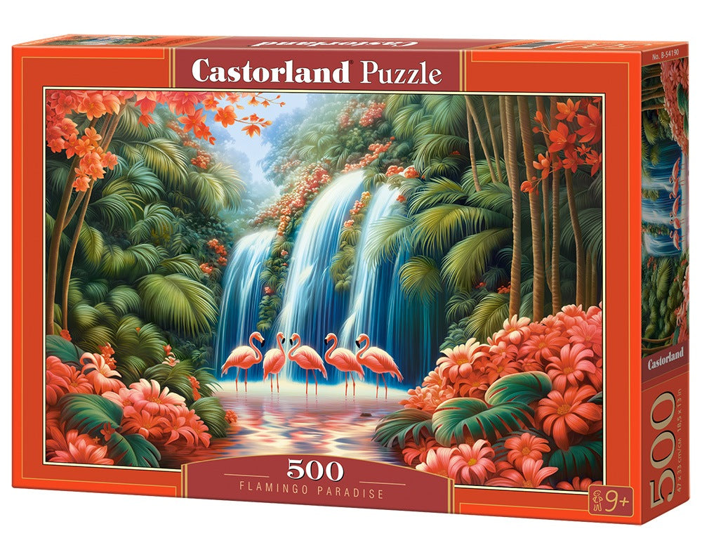 Puzzle 500 Flamingo Paradise B-54190