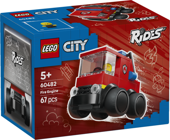 LEGO City Pojazdy Wóz Strażacki 60482