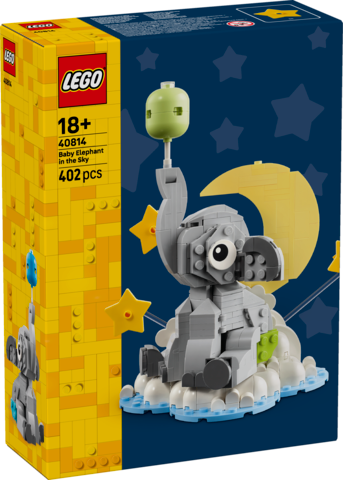 LEGO Iconic Słoniątko na niebie 40814