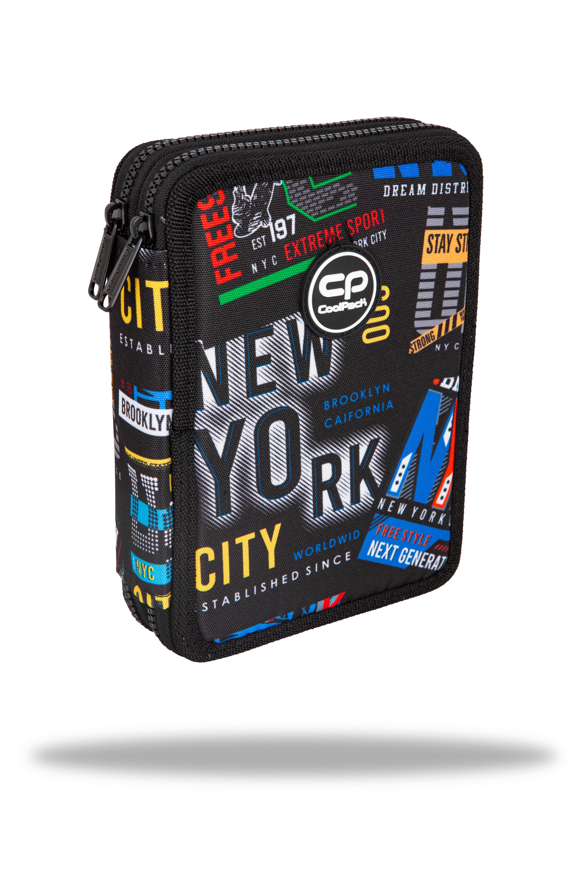 Piórnik 2-komorowy z wyposażeniem Coolpack Jumper XL big city