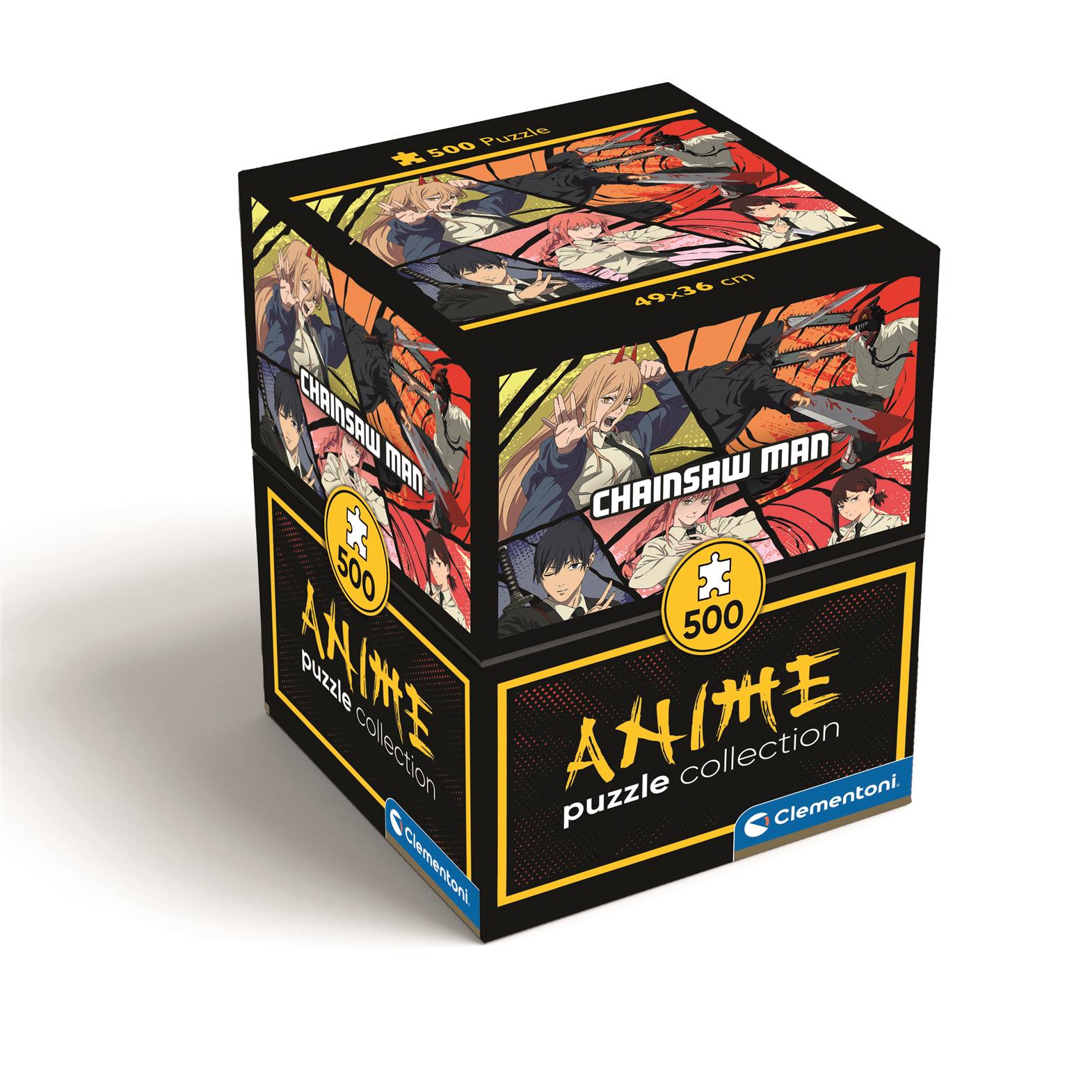 Puzzle 500 Cubes Anime Chainsaw Man