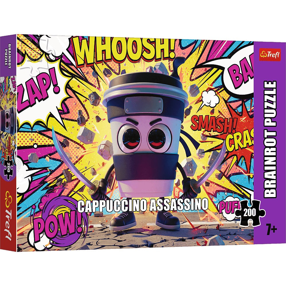 Puzzle 200 BrainRots Cappuccino Assassino 13370