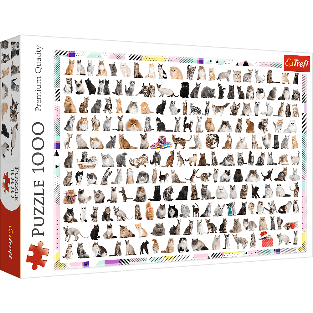 Puzzle 1000 208 Kotów 10498