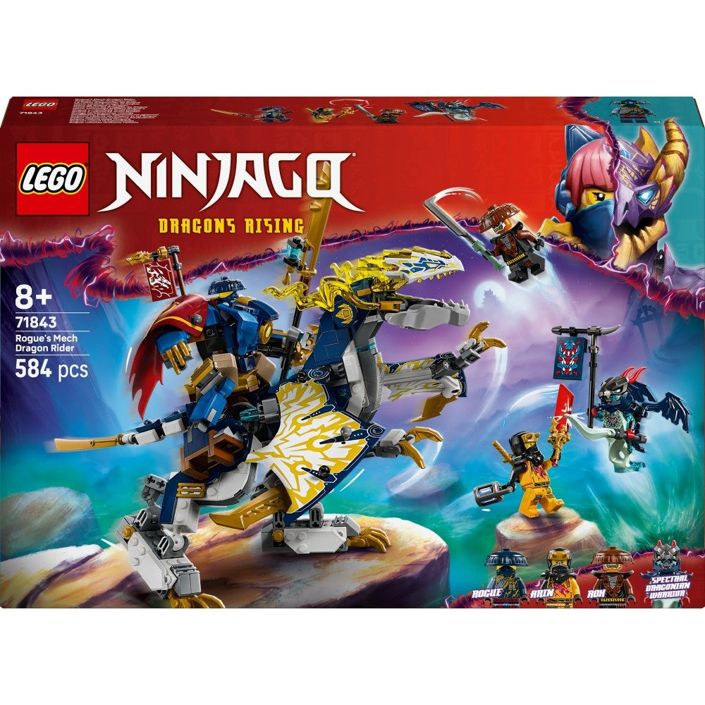 LEGO Ninjago Mech smoczego jeźdźca Rogue'a 71843