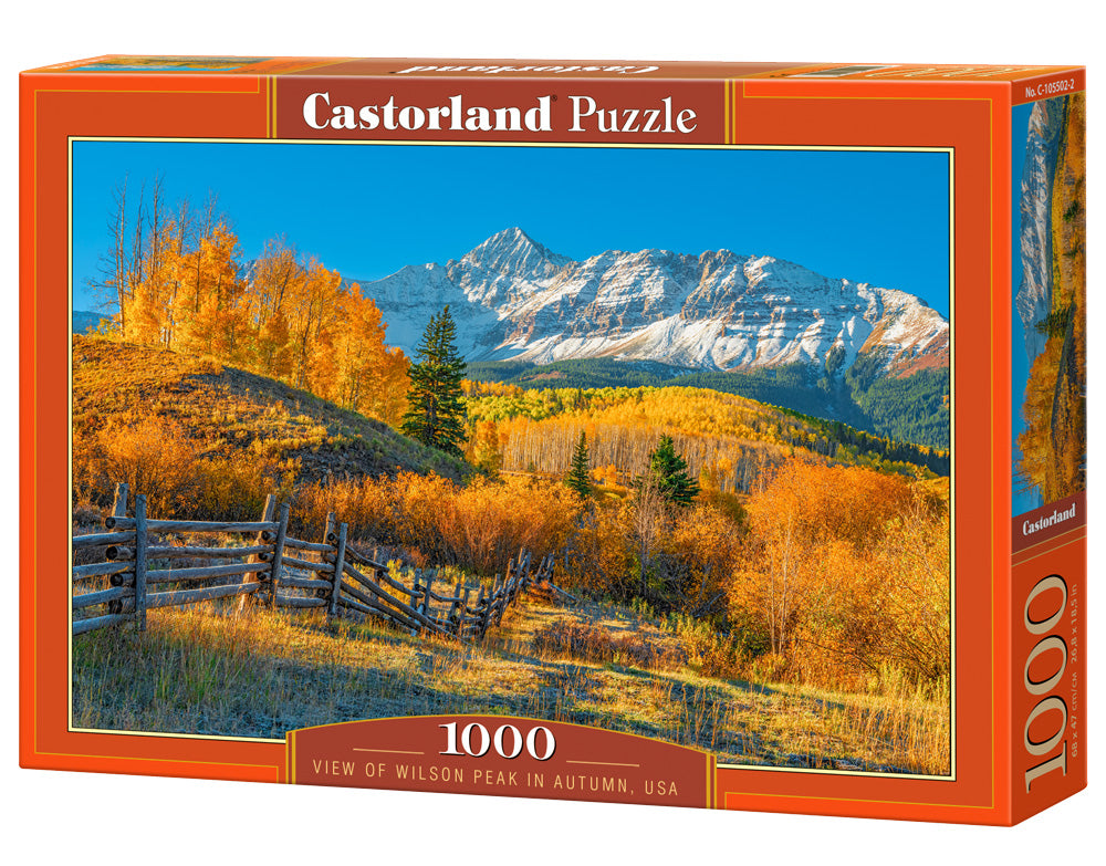 Puzzle 1000 View Of Wilson Peak In Autumn USA C-105502-2