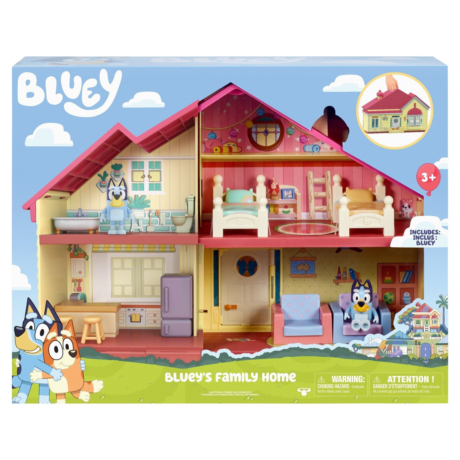 Figurki dom rodzinny Bluey BLU13024